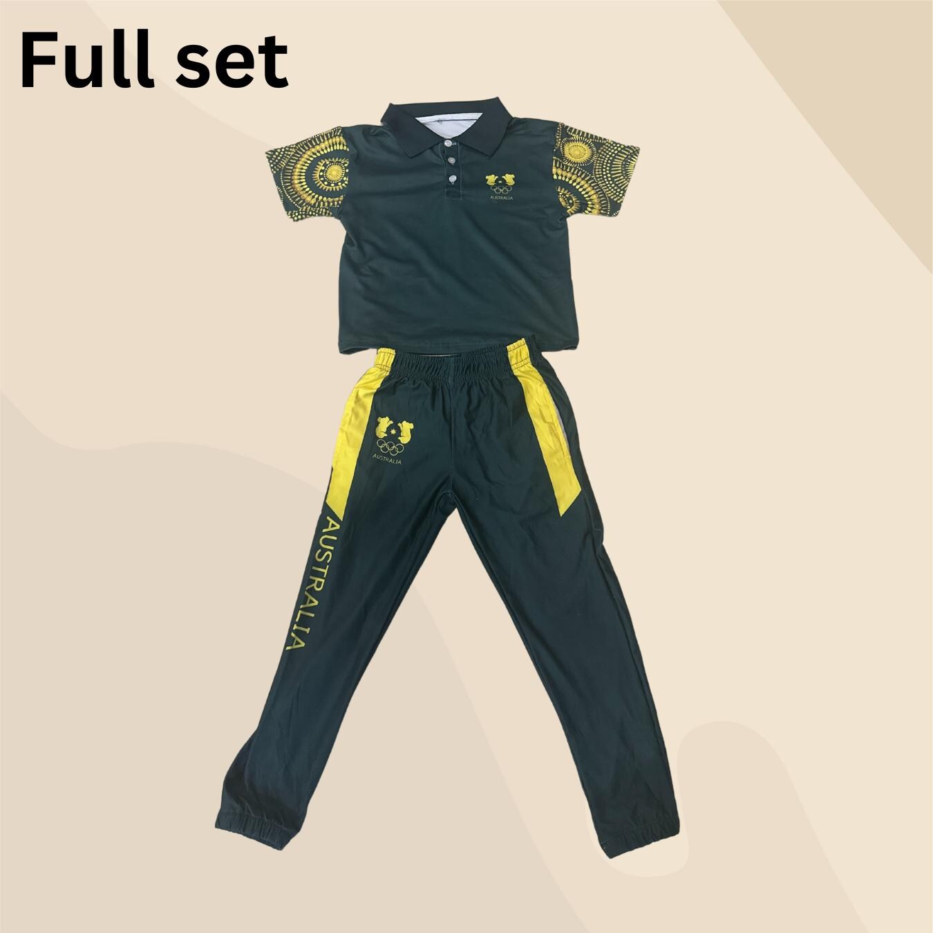 Rachel "Raygun" Gunn Australian Olympic Breakdancing Halloween Costume Includes Novelty Koala Logo KIDS SIZES - Lulu's Costume Store