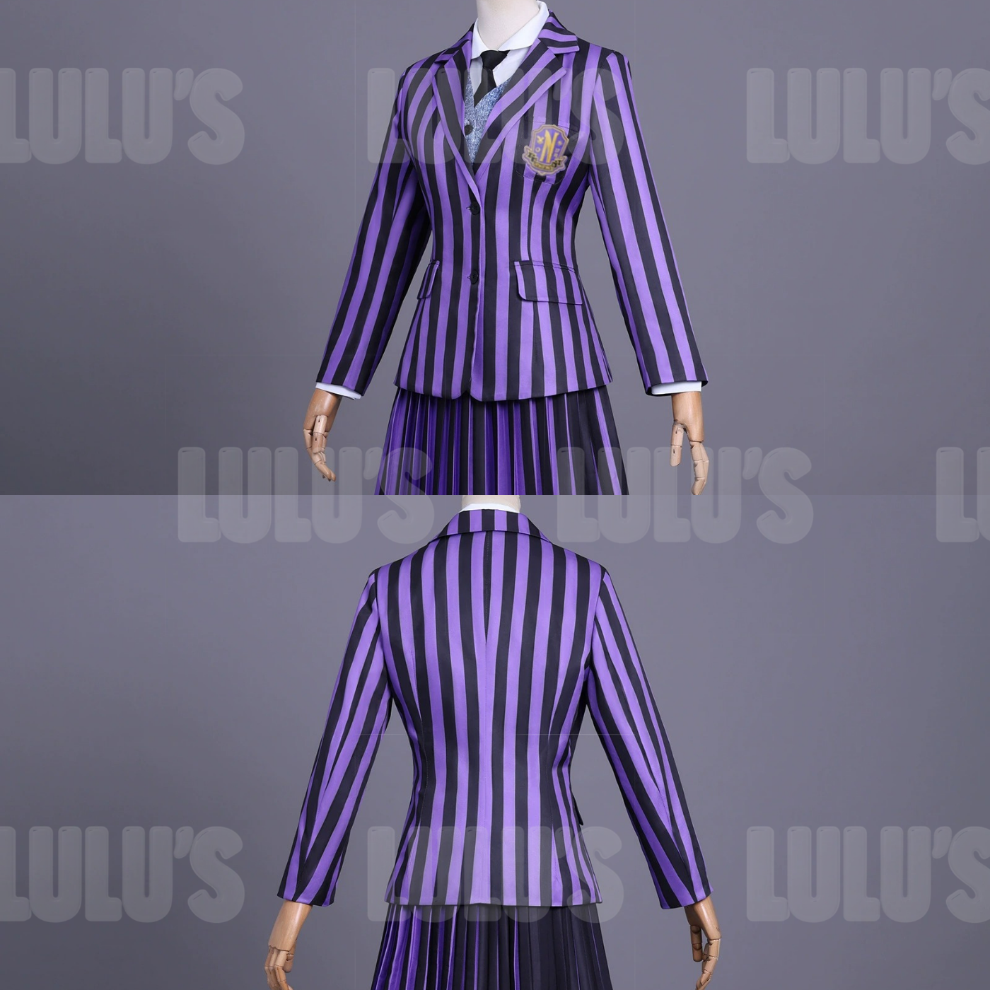 Wednesday | Agnes DeMille School Uniform Costume - Lulu's Costume Store