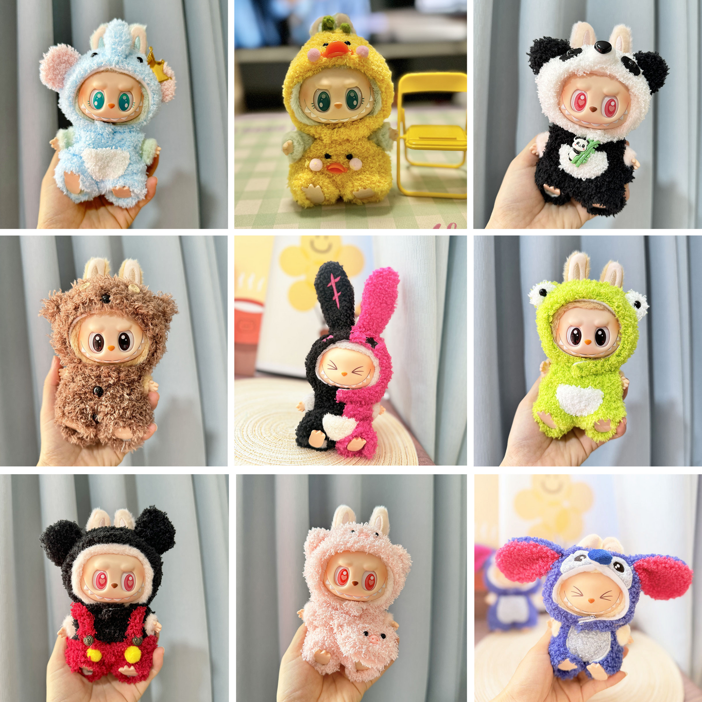 Labubu Clothes | Fluffy Kawaii Onesies - Lulu's Costume Store