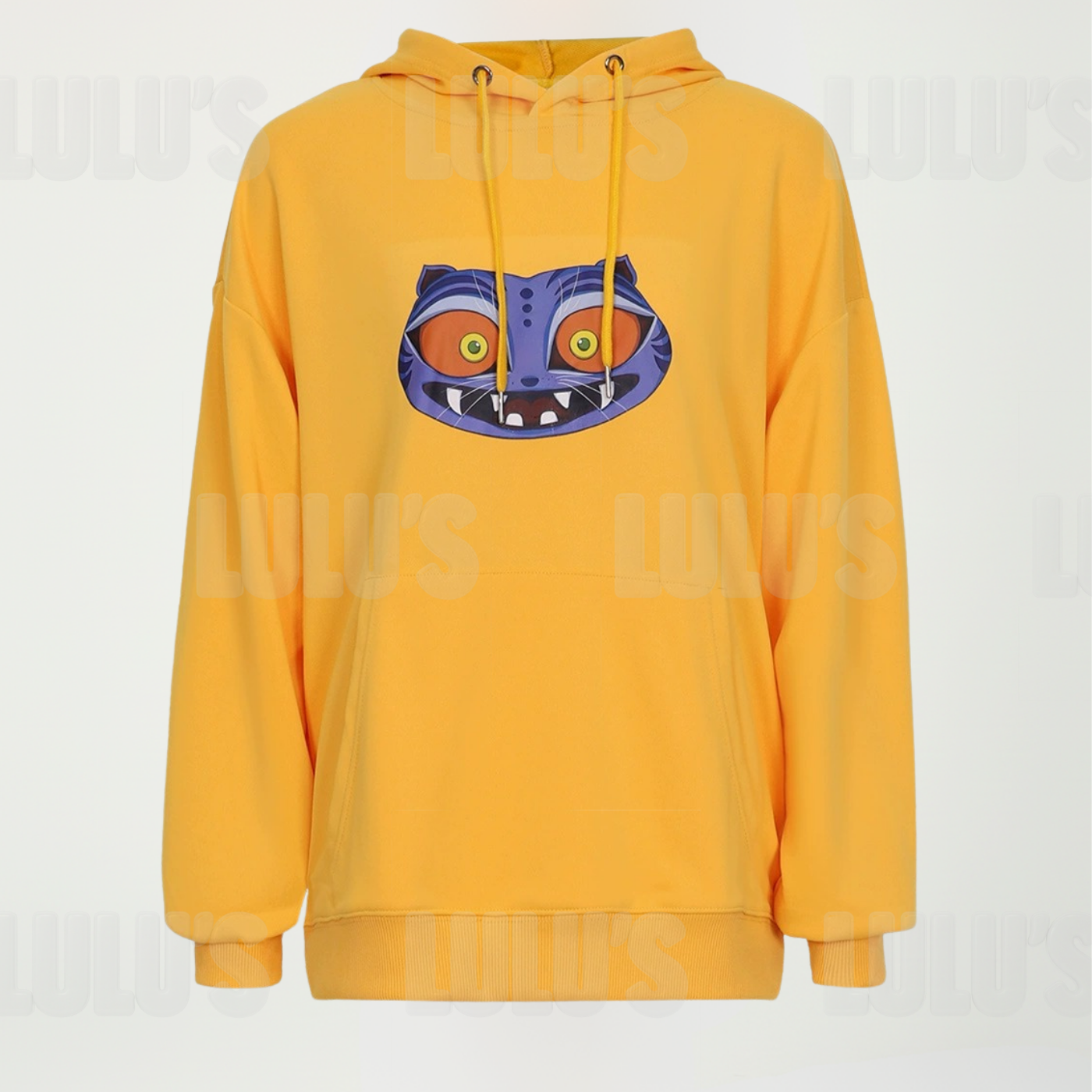 K-Pop Demon Hunters - Zoey's Derpy Cat Hoodie - Lulu's Costume Store