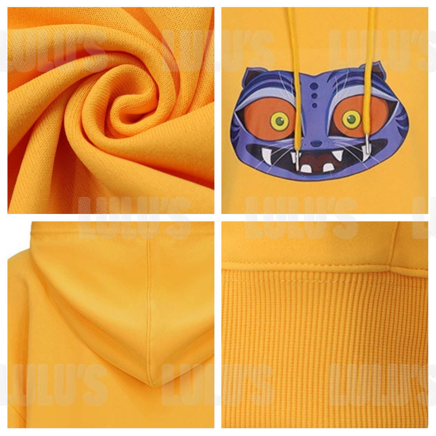 K-Pop Demon Hunters - Zoey's Derpy Cat Hoodie - Lulu's Costume Store