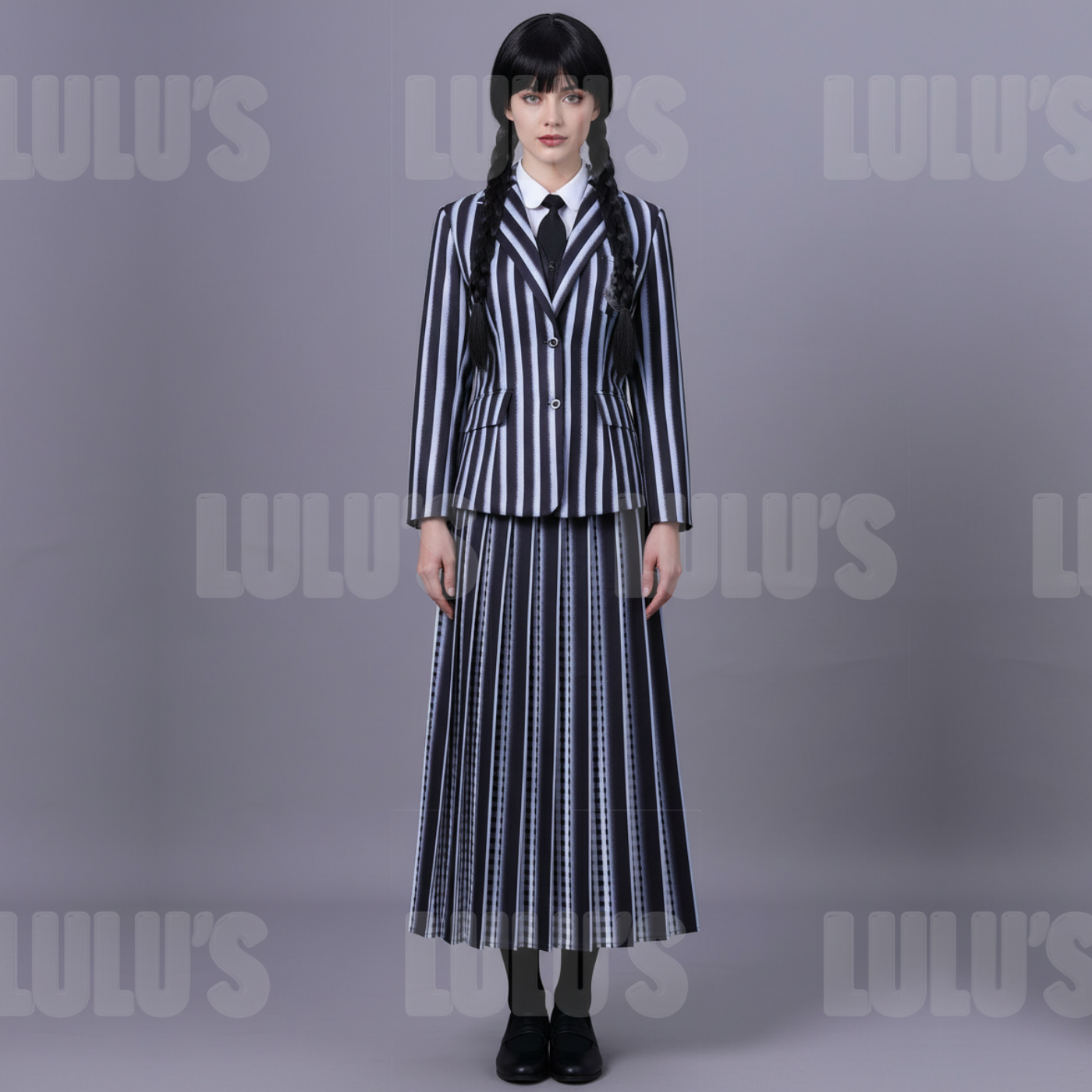 Wednesday | Wednesday Addams School Uniform Costume - Lulu's Costume Store