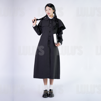 Wednesday | Wednesday Addams Detective Trench Coat - Lulu's Costume Store