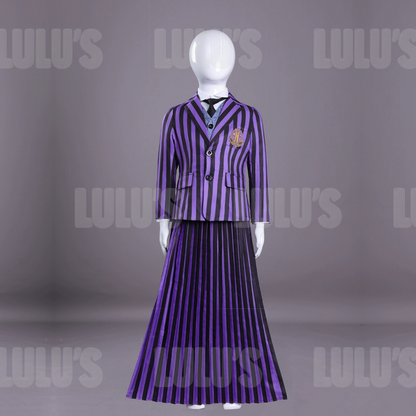 Wednesday | Kids Agnes DeMille Uniform Costume - Lulu's Costume Store