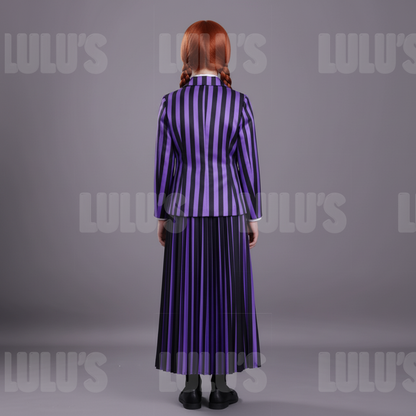 Wednesday | Kids Agnes DeMille Uniform Costume - Lulu's Costume Store