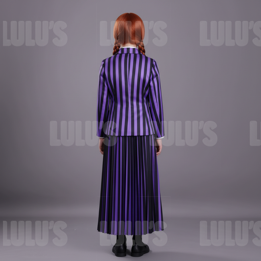 Wednesday | Kids Agnes DeMille Uniform Costume - Lulu's Costume Store