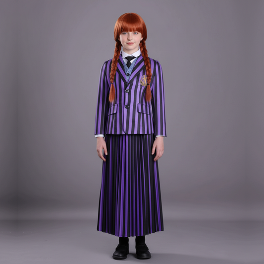 Wednesday | Kids Agnes DeMille Uniform Costume - Lulu's Costume Store