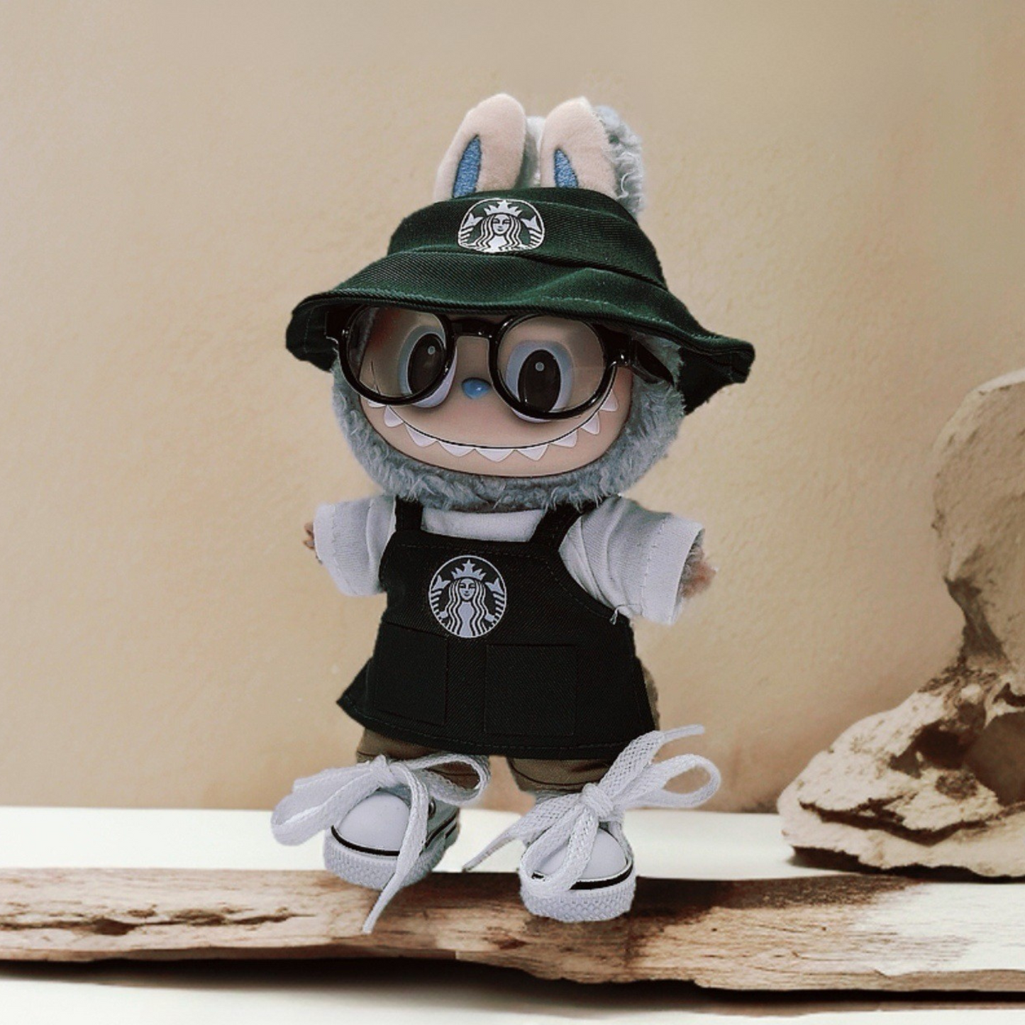 Labubu Starbucks Outfit Set – 3 to 4 Piece Uniform Sets