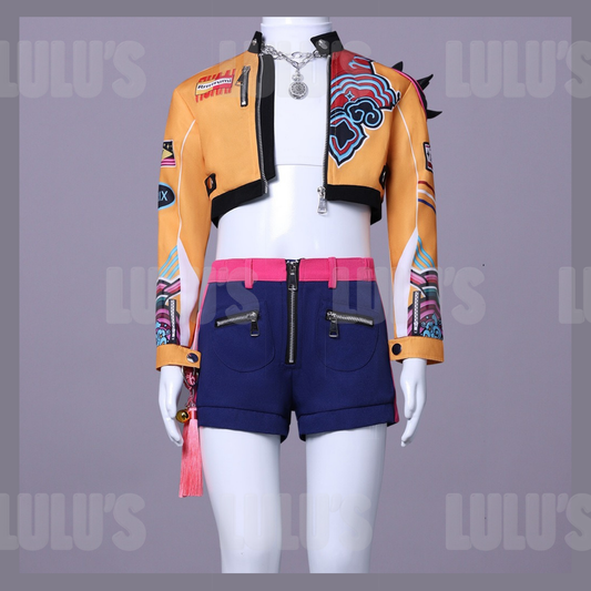 Rumi Kids Basic Costume Full Body Front View
