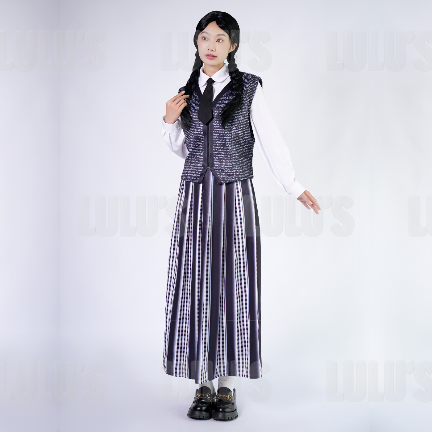 Wednesday | Wednesday Addams School Uniform Costume - Lulu's Costume Store