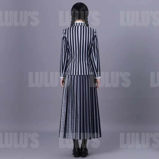 Wednesday | Wednesday Addams School Uniform Costume - Lulu's Costume Store
