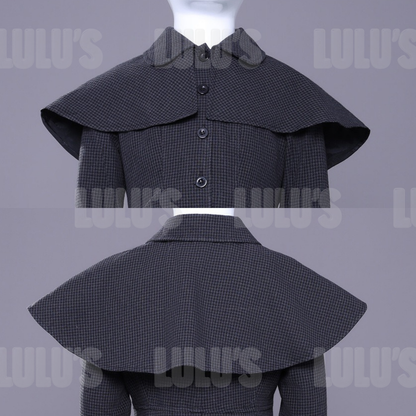 Wednesday | Kids Wednesday Addams Detective Trench Coat - Lulu's Costume Store