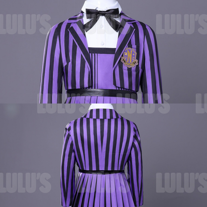 Wednesday | Kids Enid Sinclair Uniform Costume - Lulu's Costume Store