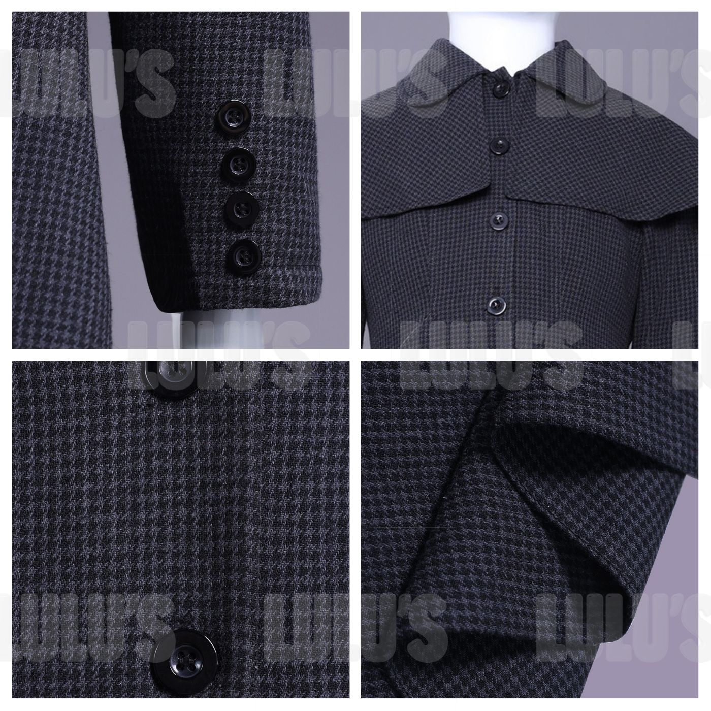 Wednesday | Kids Wednesday Addams Detective Trench Coat - Lulu's Costume Store