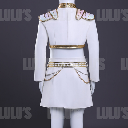 Kids K-Pop Demon Hunters - Zoey's White Costume - Lulu's Costume Store