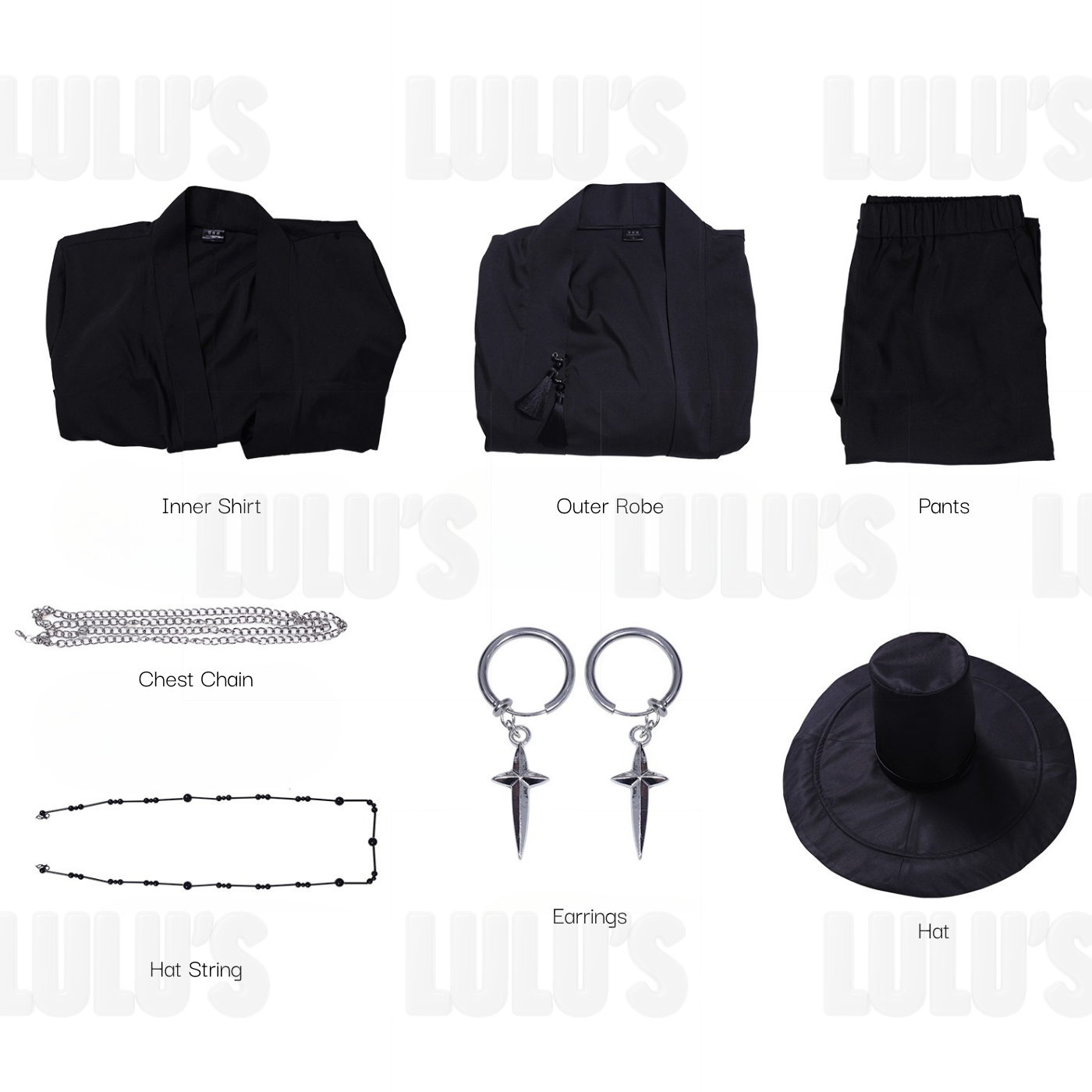 Kids K-Pop Demon Hunters - Saja Boys Demon Costume - Lulu's Costume Store